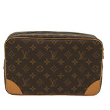 Louis Vuitton Compiegne 28  Canvas Clutch Bag
