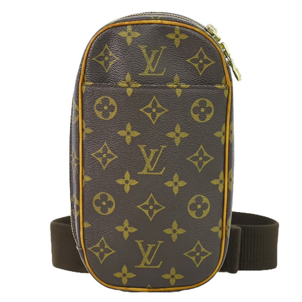 Louis Vuitton Gange  Canvas Clutch Bag