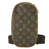 Louis Vuitton Gange  Canvas Clutch Bag