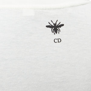 Dior Lucky Dior Zodiac Pixel Print Cotton Linen Short Sleeve Tshirt