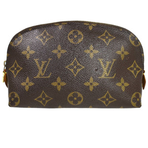 Louis Vuitton Cosmetic Pouch  Canvas Clutch Bag
