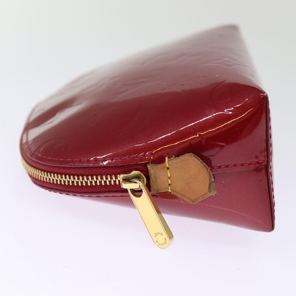 Louis Vuitton Cosmetic Pouch  Patent Leather Clutch Bag