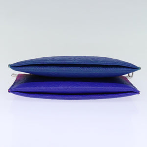Louis Vuitton Trio  Leather Clutch Bag