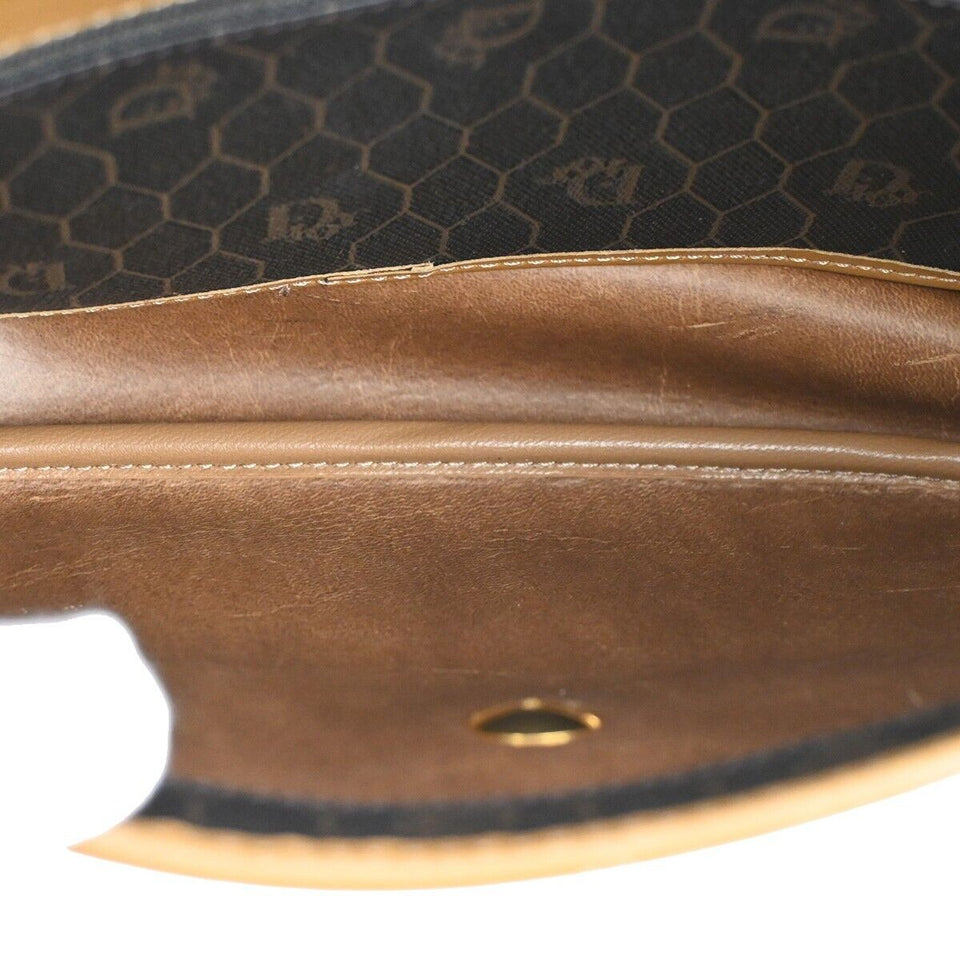 Dior Honeycomb  Canvas Shoulder Bag