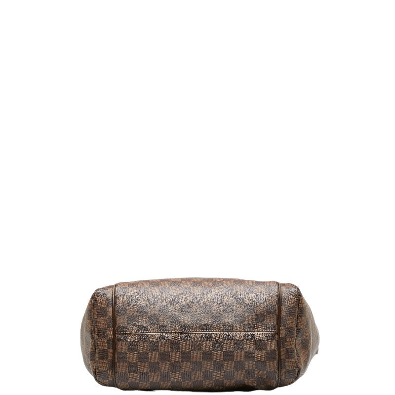 Louis Vuitton Damiere Toilet MM Shoulder Bag N41281 Brown PVC Leather  Louis Vuitton