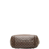 Louis Vuitton Damiere Toilet MM Shoulder Bag N41281 Brown PVC Leather  Louis Vuitton