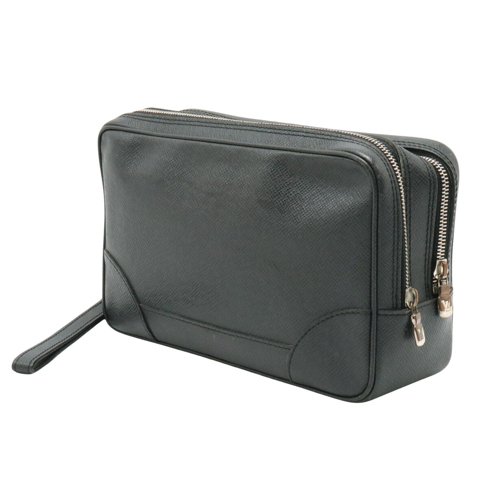 Louis Vuitton Pavel  Leather Clutch Bag