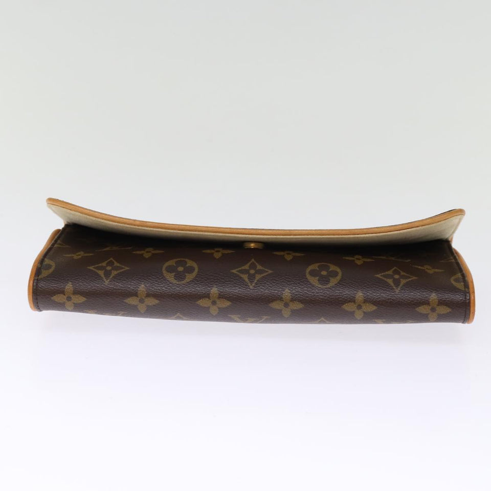 Louis Vuitton Twin  Canvas Clutch Bag