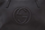 Gucci Black Small Pebbled Leather Soho Handbag