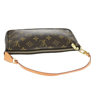 Louis Vuitton Pochette Accessoires  Canvas Clutch Bag