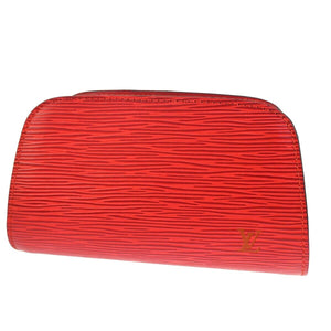 Louis Vuitton Dauphine  Leather Clutch Bag
