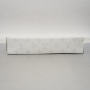 Louis Vuitton Pochette Voyage  Leather Clutch Bag