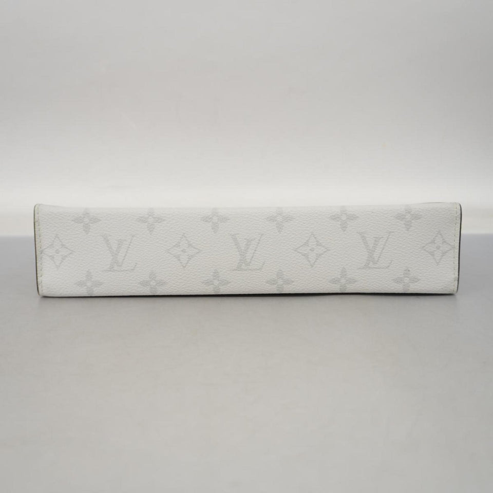 Louis Vuitton Pochette Voyage  Leather Clutch Bag