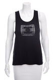 Chanel Black Sleeveless Tank SZ 42