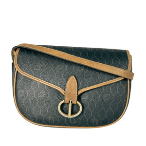 Dior Honeycomb  Canvas Shoulder Bag