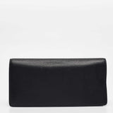 Saint Laurent Black Leather Classic Betty Clutch