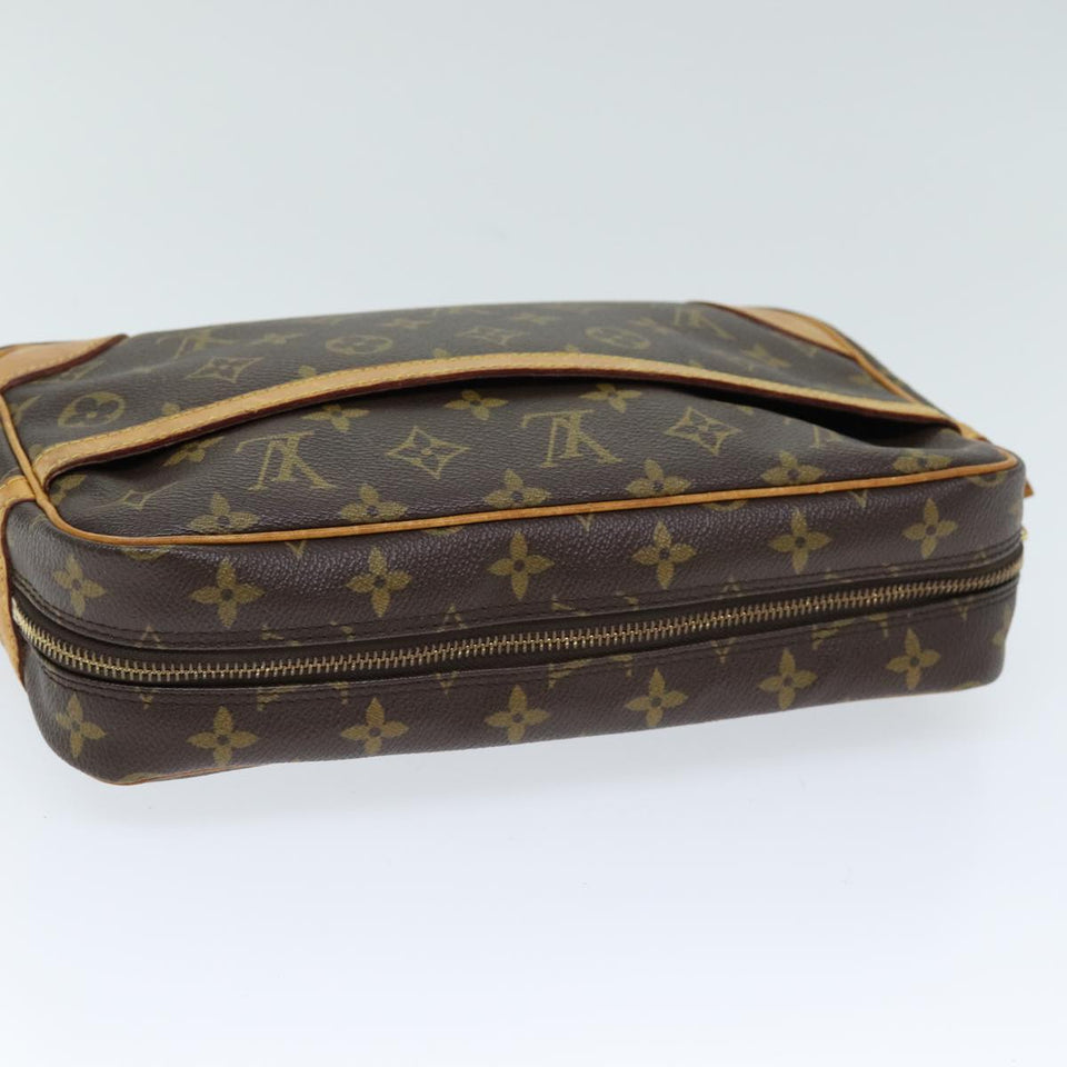 Louis Vuitton Compiegne 28  Canvas Clutch Bag