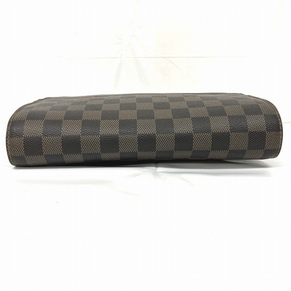 Louis Vuitton Saint Louis  Canvas Clutch Bag