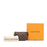 Brown Louis Vuitton Damier Ebene Mini Pochette Accessoires Handbag