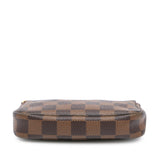 Brown Louis Vuitton Damier Ebene Mini Pochette Accessoires Handbag