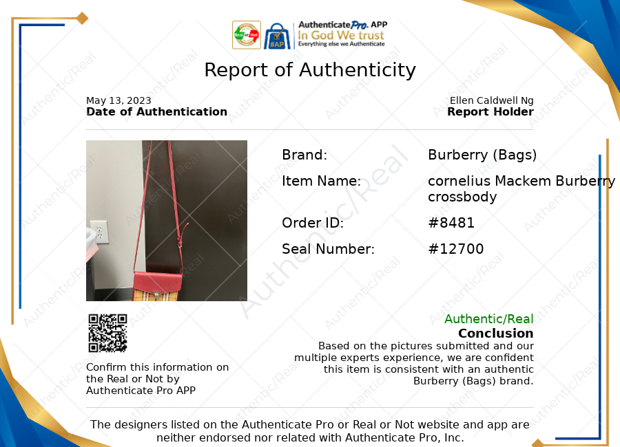 Crossbody By Burberry  Size: Small