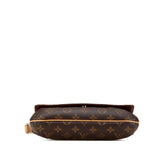 Brown Louis Vuitton Monogram Musette Tango Long Strap Crossbody Bag