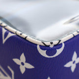 Blue Louis Vuitton Monogram Giant Beach Pouch Shoulder Bag