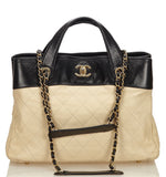 Chanel In the Mix Calf Leather Tote Bag