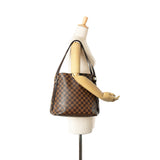 Brown Louis Vuitton Damier Ebene Cabas Rivington Tote Bag