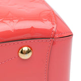 Orange Louis Vuitton Monogram Vernis Montaigne BB Satchel