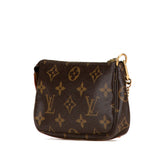 Brown Louis Vuitton Monogram Trunks and Bags Mini Pochette Accessoires