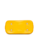 Yellow Louis Vuitton Epi Alma BB Satchel