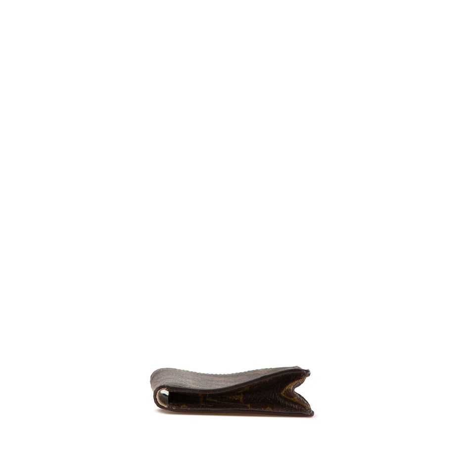 Brown Louis Vuitton Monogram Eyeglasses Case