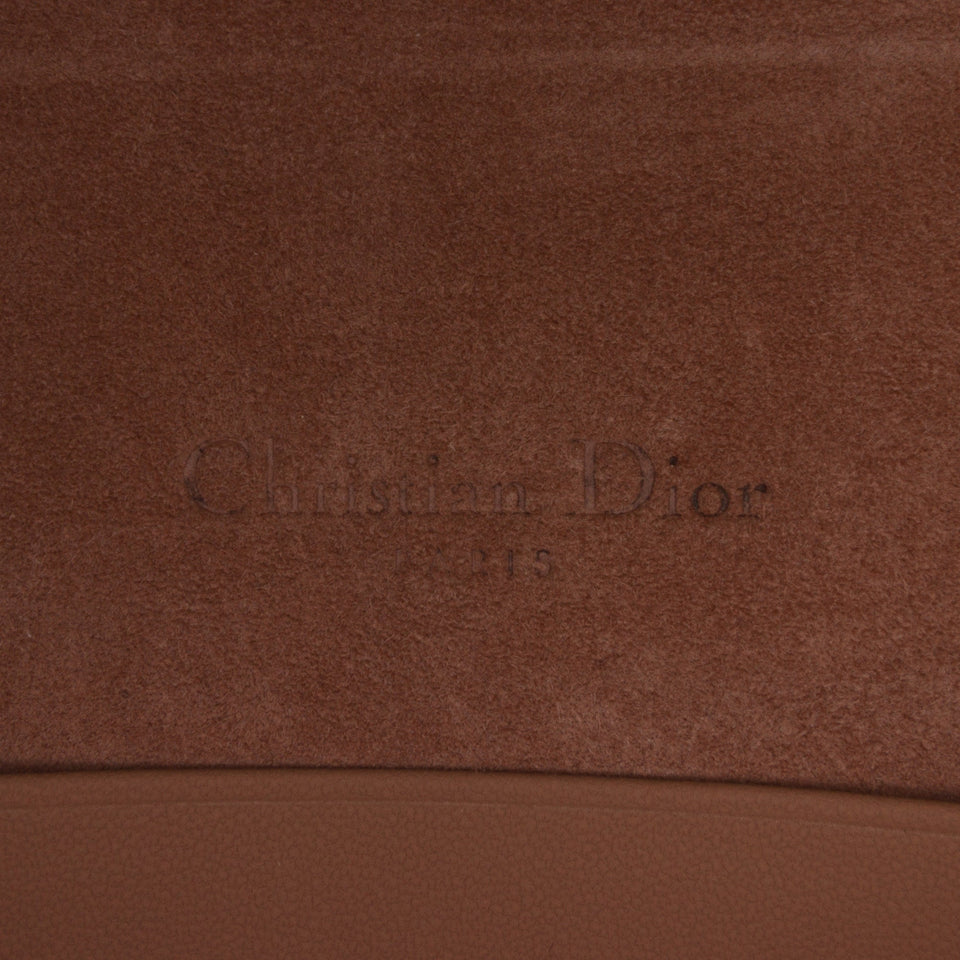 Dior Saddle Belt Pouch Light Brown Smooth Leather
