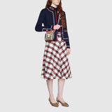 GUCCI Horsebit 1955 Logo Canvas Phone Bag Box Shoulder Messenger Bag Mini / Ebony / White Unisex 625615-92TCG-9761