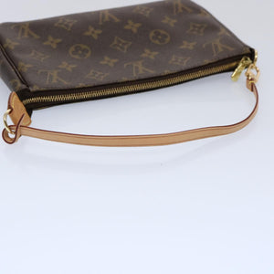 Louis Vuitton Pochette Accessoire  Canvas Clutch Bag