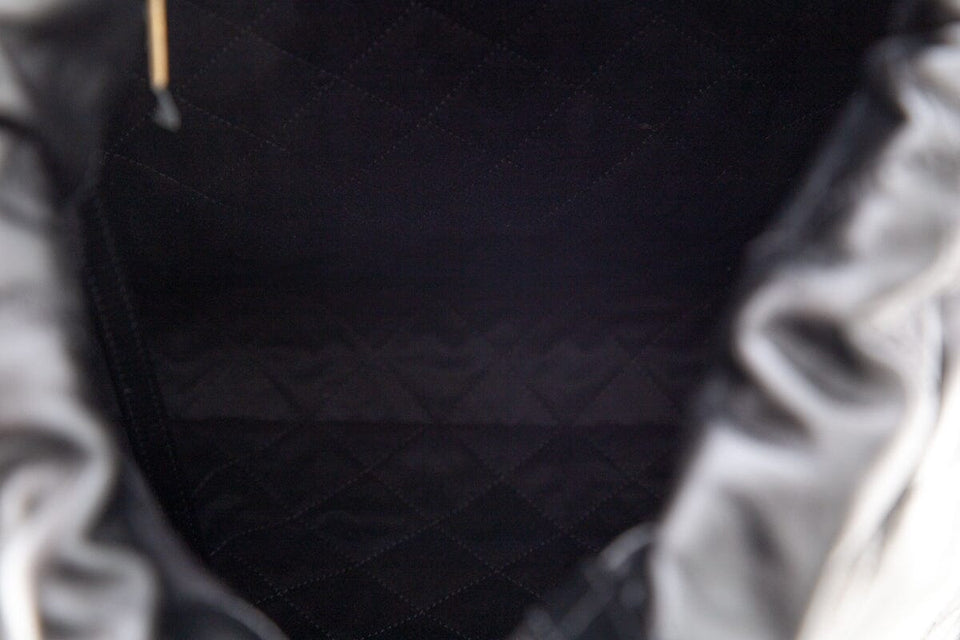 Chanel 22 2023 Black Calfskin Leather Backpack
