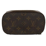 Louis Vuitton Trousse Brush Pm  Canvas Clutch Bag
