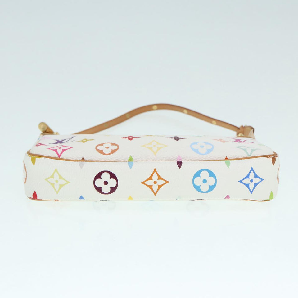 Louis Vuitton Pochette Accessoire  Canvas Clutch Bag