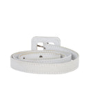 Dior Belt in White Leather