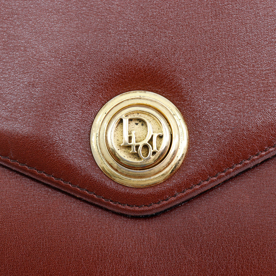 Dior  Leather Shoulder Bag
