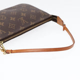 Louis Vuitton Pochette Accessoire  Canvas Clutch Bag