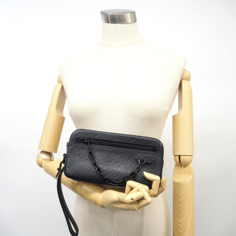 Louis Vuitton Volga  Leather Clutch Bag