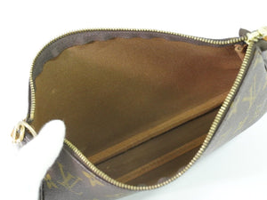Louis Vuitton Pochette Accessoires  Canvas Clutch Bag