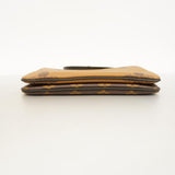 Louis Vuitton Pochette Double Zip  Canvas Clutch Bag