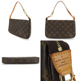 Louis Vuitton Pochette Accessoires  Canvas Clutch Bag