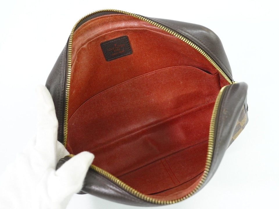 Louis Vuitton Trousse De Toilette 25  Canvas Clutch Bag