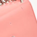 Dior Pink Brushed Leather Small Diorama Club Shoulder Bag