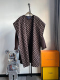 Luxury Louis Vuitton  Wrap Coat 033
