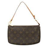 Louis Vuitton Pochette Accessoire  Canvas Clutch Bag